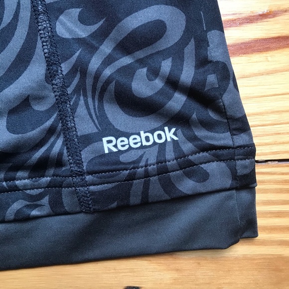 Reebok Brown Floral Tank Top, EUC, M - Picture 8 of 15